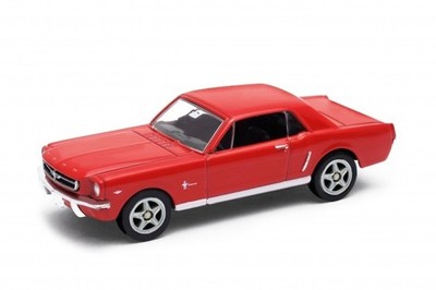 Ford Mustang Coupe 1964 - 3 Zoll 7,5 cm 1/64 Welly Diecast Spielzeug Modellauto SUP67
