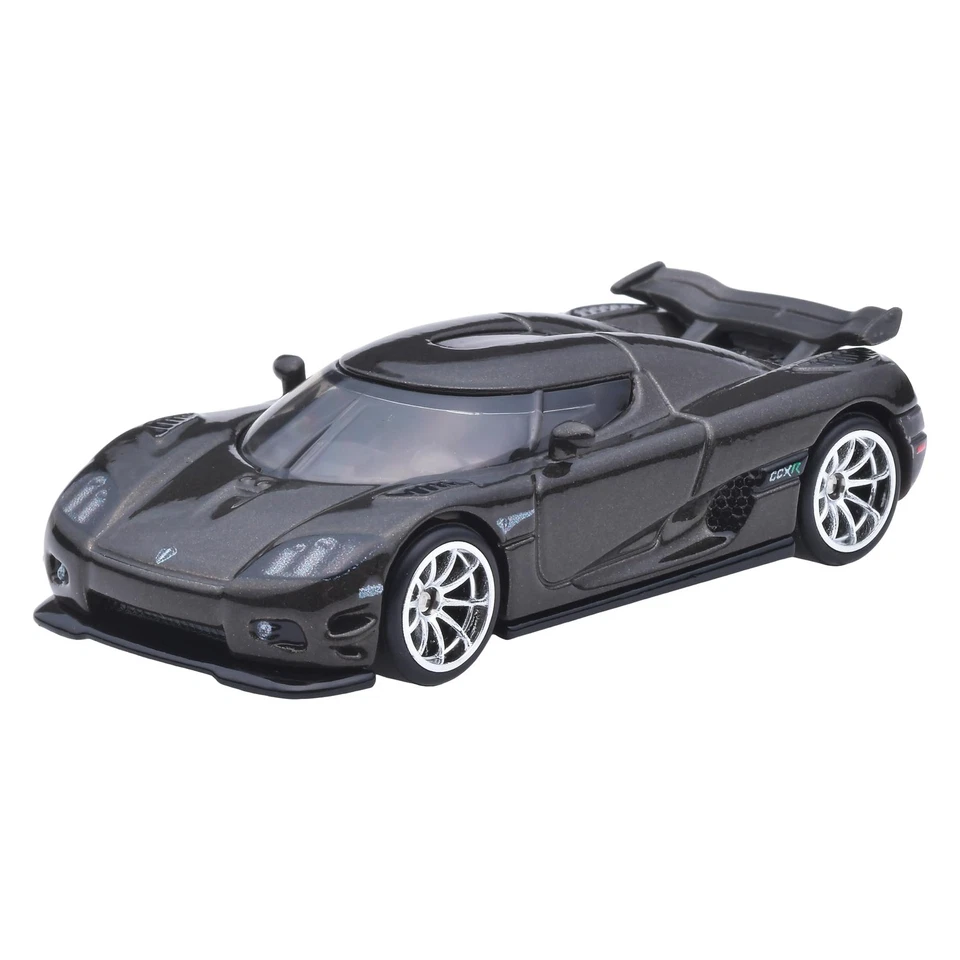 Mini coche de juguete negro Hot Wheels Fast & Furious Koenigsegg CCXR Foto 2 de 4