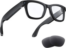 AI Smart Glasses with Camera, 800W HD Bluetooth Camera Glasses, 1080P Video Reco