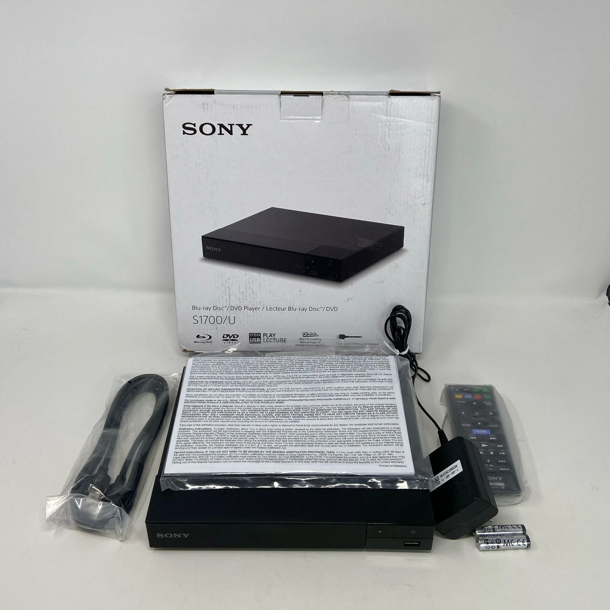 Sony Composite Video RCA Blu-ray Players for sale | eBay