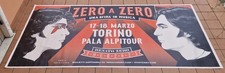 RENATO ZERO MANIFESTO ORIGINALE TOUR 2023 TORINO RARO
