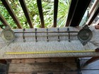 EXTREEMLY RARE Vintage Brass Horse Head 5 Hook Coat Rack — photo 8