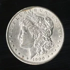 US Coin 1900 Morgan Silver Dollar Frosty BU NO RESERVE!