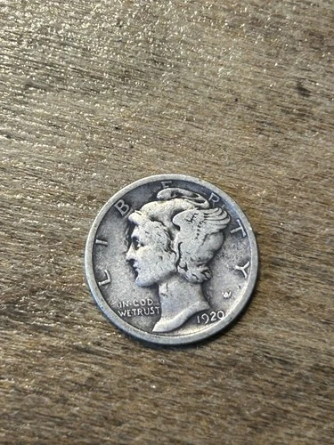 1920 Mercury Dime VG
