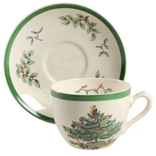 Spode Christmas Tree Cup & Saucer 677191