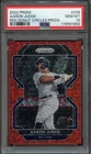2022 Panini Prizm Red Donut Circles #239  Aaron Judge PSA 10 Pop 4 Serial #68/99
