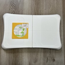 Nintendo Wii Fit Balance Board RVL-021 Board and Game Disc Tested Working