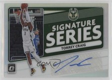 2020-21 Panini Donruss Optic Signature Series Holo Prizm Torrey Craig Auto 4l3
