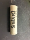 1953 D Roosevelt Dime  ROLL - BU- SILVER OBW  rare date. Nice toned ends