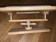 14” Square Rug Hooking Rotating Frame slightly used