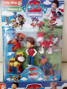 paw patrol deluxe figure set