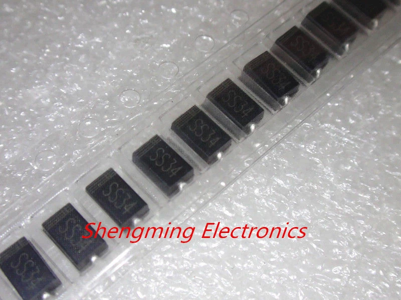 50pcs SS34 1N5822 IN5822 SMA 3A 40V DO-214AC Schottky Diode - Bild 1 von 1
