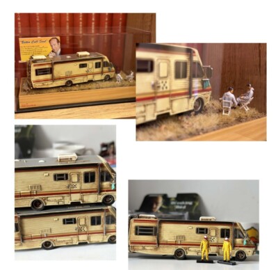 1/64 Green Light Collectibles Breaking Bad RV Bus Model with