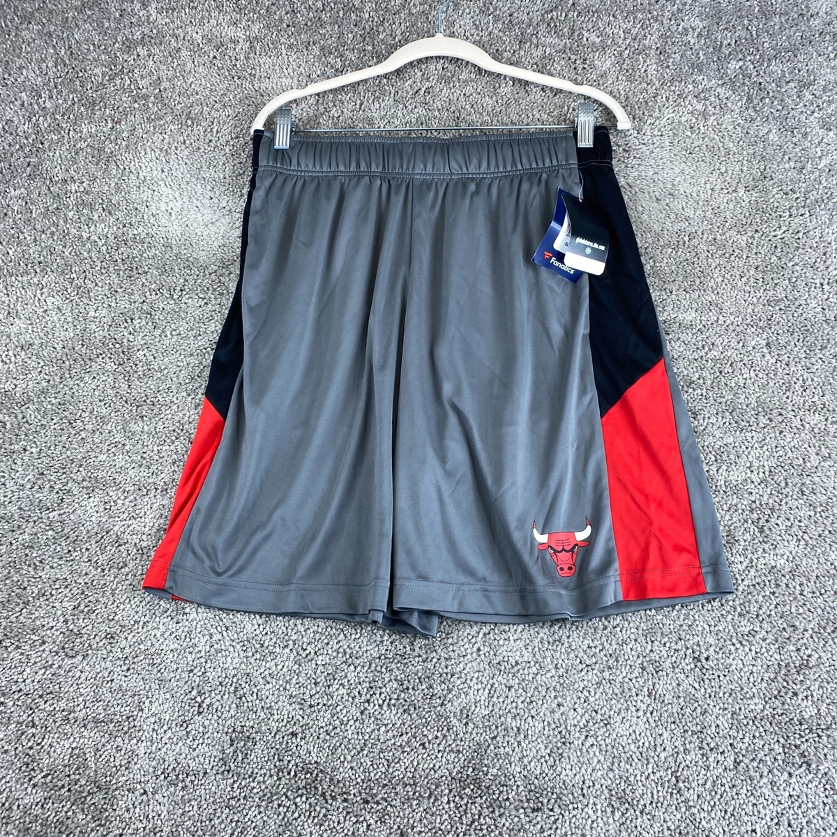 NWT Fanatics Chicago Bulls Jersey Shorts Men s Large Gray