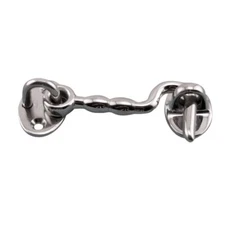 STAINLESS HEAVY DUTY DOOR HOOK SET 4", 316 SS