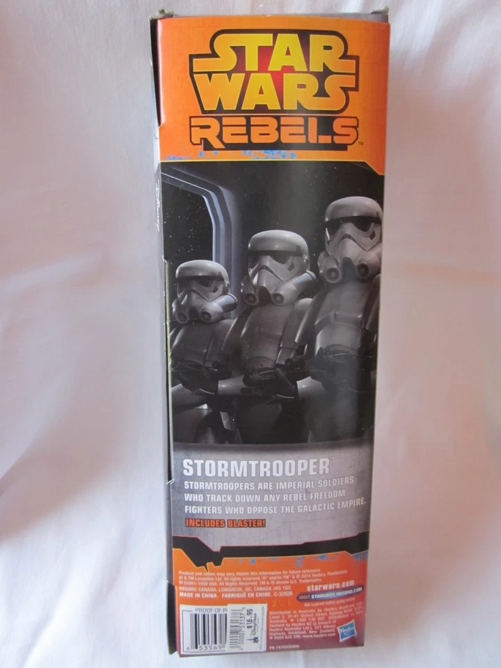 STAR WARS REBELS : IMPERIAL STORMTROOPER / 30 cm - HASBRO - Photo 4/4