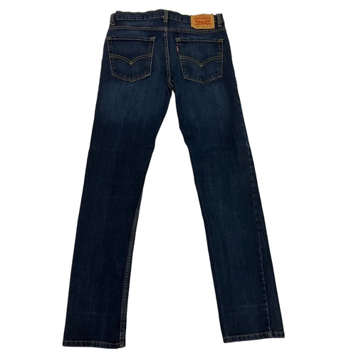 Jeans ajustados azules Levi's 510 para niños 16R 28W 29L denim elástico - Imagen 6 de 12