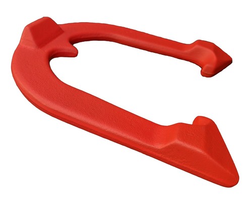 Alan Francis Pro Professional Pitching Horseshoes- Red, One Pair, Made in USA - Picture 2 of 3