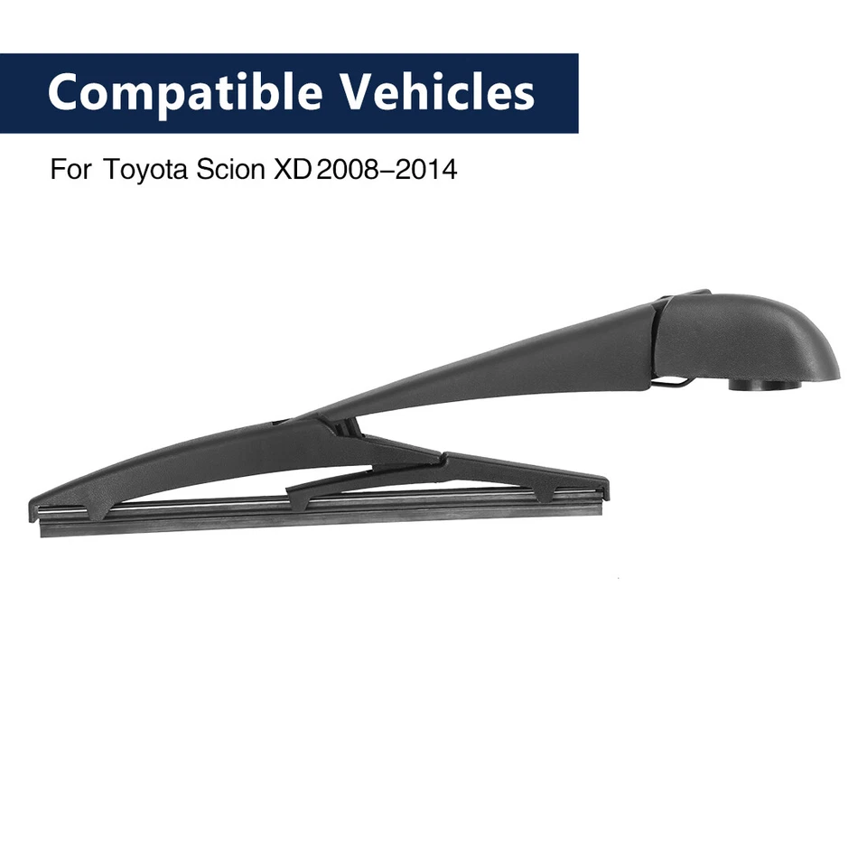Juego de brazos limpiaparabrisas trasero 200 mm 8 pulgadas para Toyota para Scion XD Foto 3 de 4