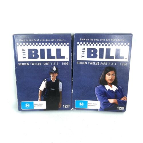 The Bill Series 12 Complete Part 1-4 24 Disc Box Set Region 0 - Zdjęcie 1 z 4