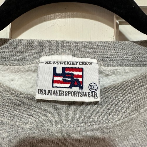 UC San Diego Dad Sweatshirt XXL Gray Crew Neck NCAA Heavyweight Crew Spell Out - Picture 4 of 6