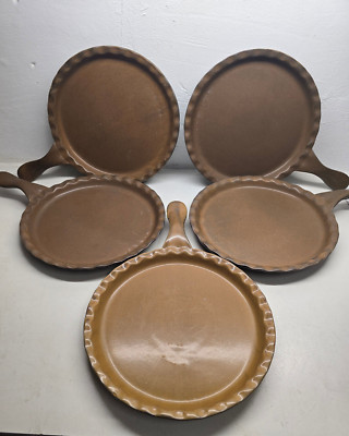 5 x Gerz Küchenserie  Staffel Taverne Pizza Teller Original Gerzit Set Steinzeug