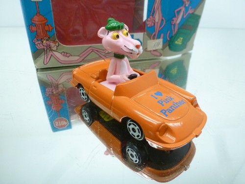 ESCI CB ITALY PP04 ALFA ROMEO SPIDER PINK PANTHER - ORANGE L8.7cm - GOOD IN BOX - Imagen 8 de 8