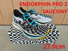 Saucony Endorphin Pro 2 Sneakers Black White S20687-40 US 9 Men JP 27cm