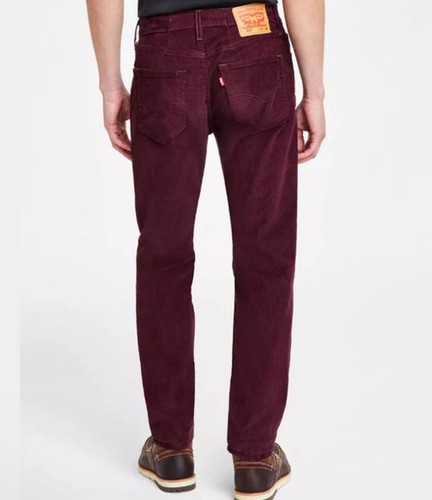 Levi's 511 Slim Youth Boys Corduroy Jeans Winetasting Red 28x28 16 Regular XL - Picture 2 of 9
