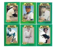 1987 Hygrade Baseball's All-Time Greats - Pick A Card / Complete Your Set