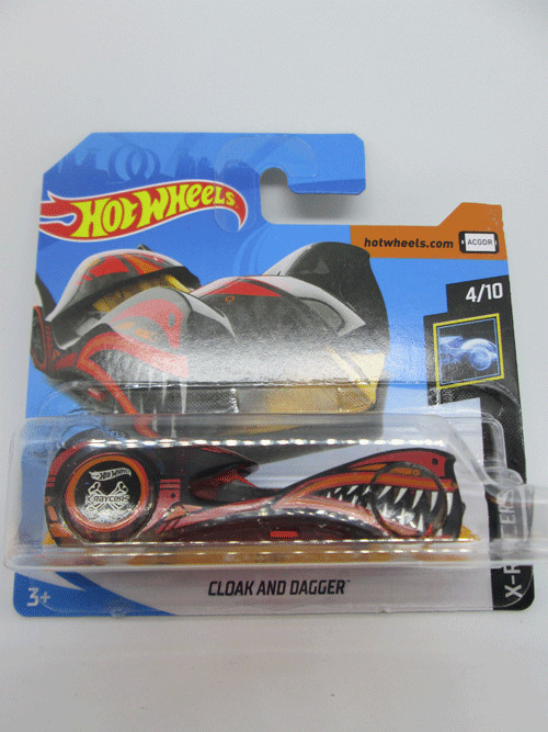 2020 Hot Wheels Cloak and Dagger SHORT CARD Case J