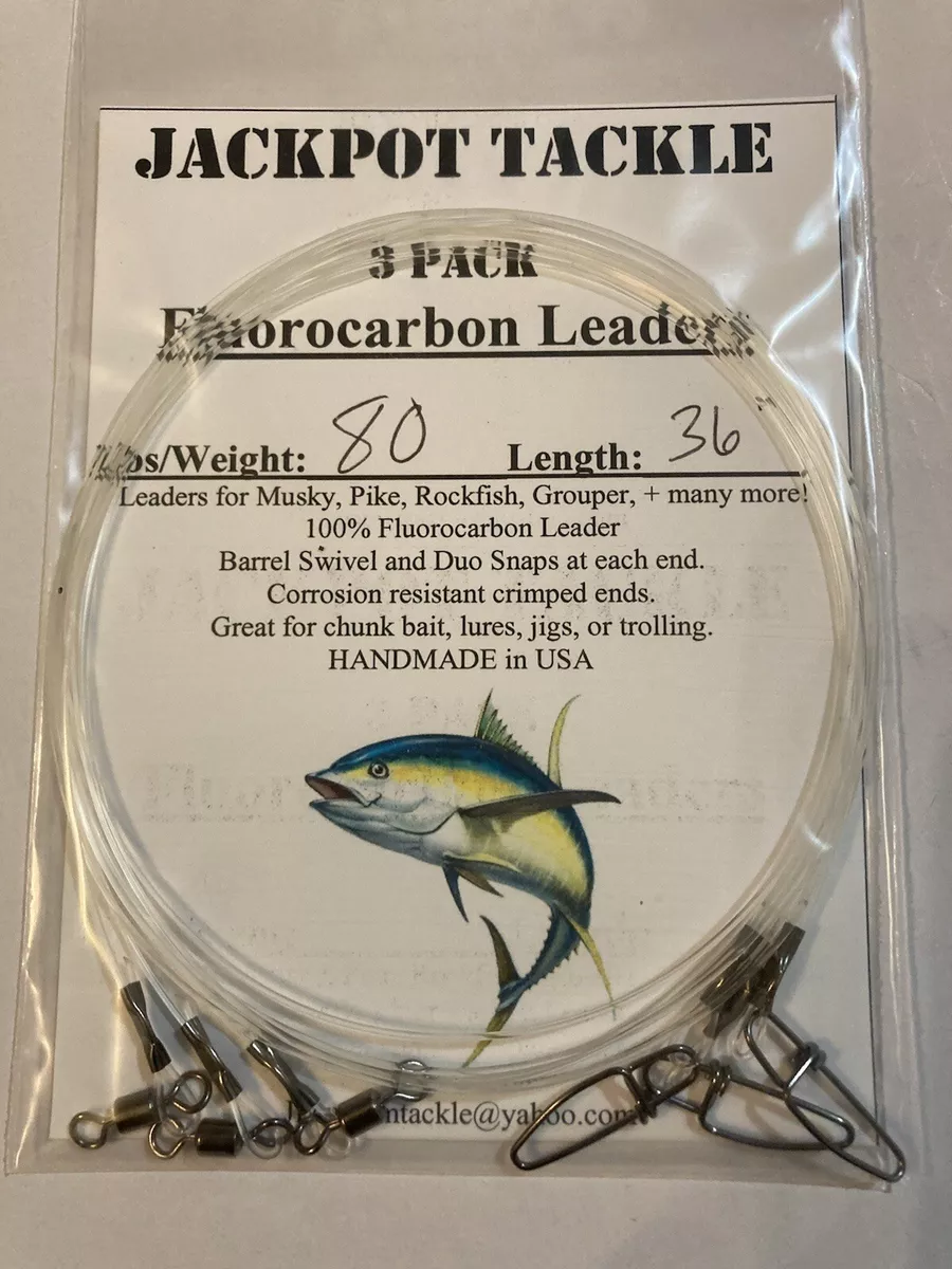 50 lb fluorocarbon leader deals