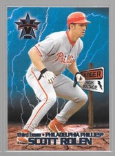 2000 Pacific Vanguard High Voltage SCOTT ROLEN #28 Philadelphia Phillies