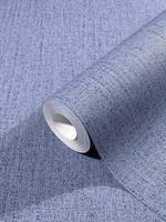 Vliestapete Marburg Uni Textil-Optik Dunkelblau Natural Vibes 32675 (4,46€/1Qm)