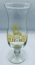 VINTAGE Fort Myers FL Barnacle Bill’s Reef & Beef Restaurant Souvenir Glass