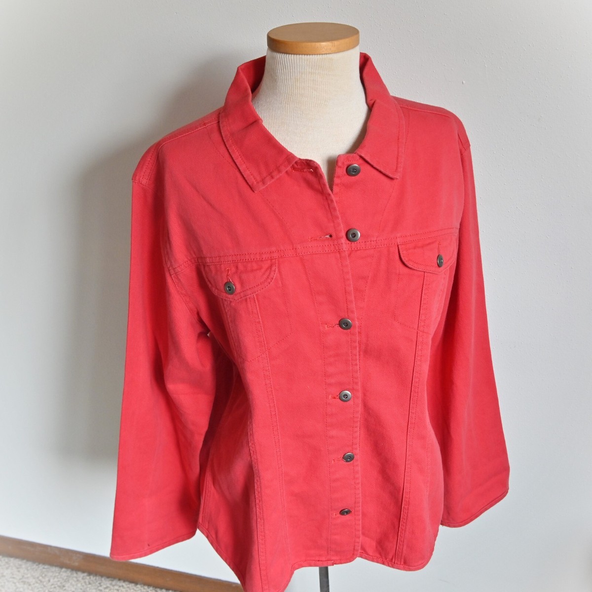 ジャケット・アウター 90s chico's design denim jacket y2k $_12.JPG?set_id=880000500F