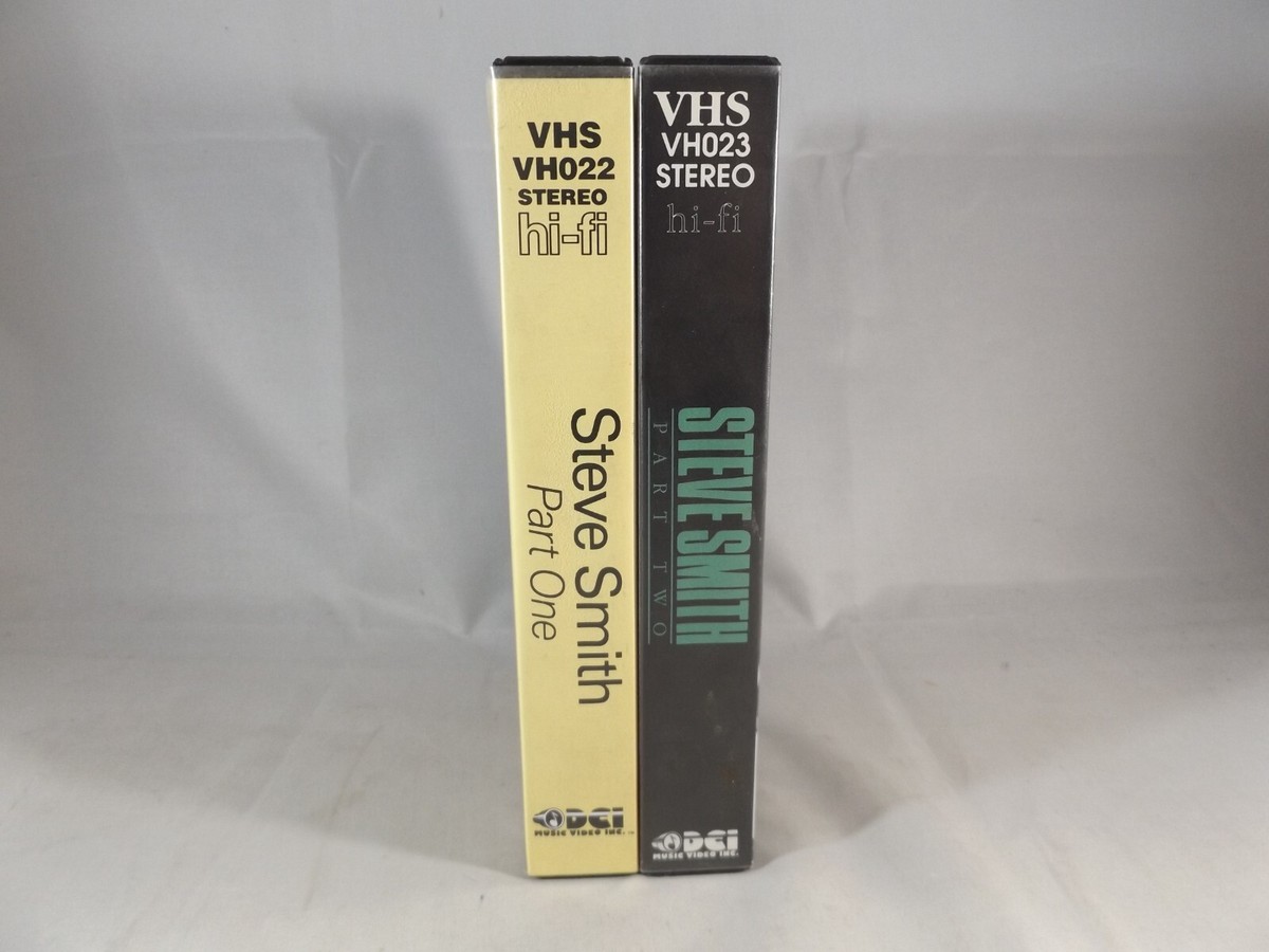 スティーブ・スミス パート2 VHS STEVE SMITH PART TWO DCI DRUM INSTRUCTION VHS VIDEO | eBay
