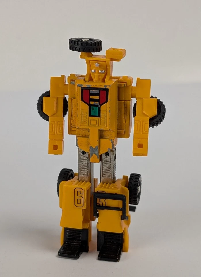 1980's Bandai Machine Robo Best Of Five Creeper Action Figure Gobots - Image 4 of 4