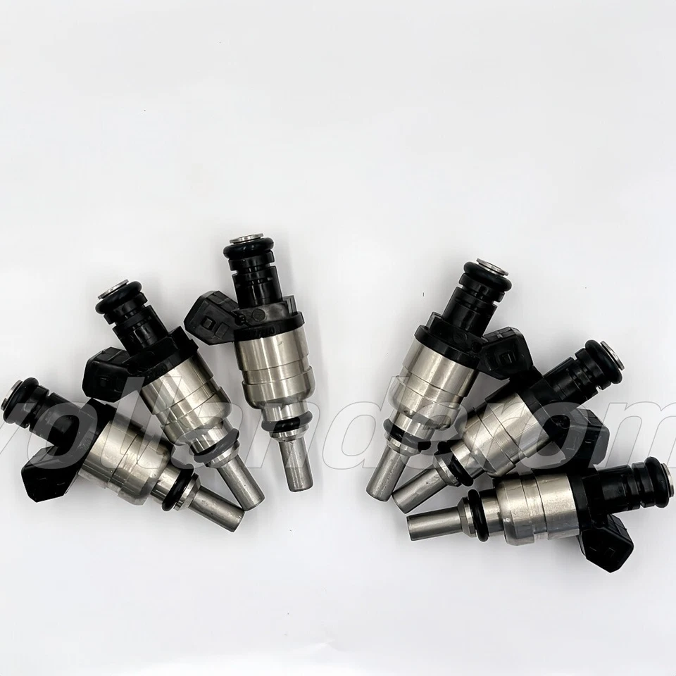 Inyector de combustible 6X 1427240 OEM para BMW 320i 325ci 325i 325xi 525i X3 Z3 1999-06 Foto 2 de 4