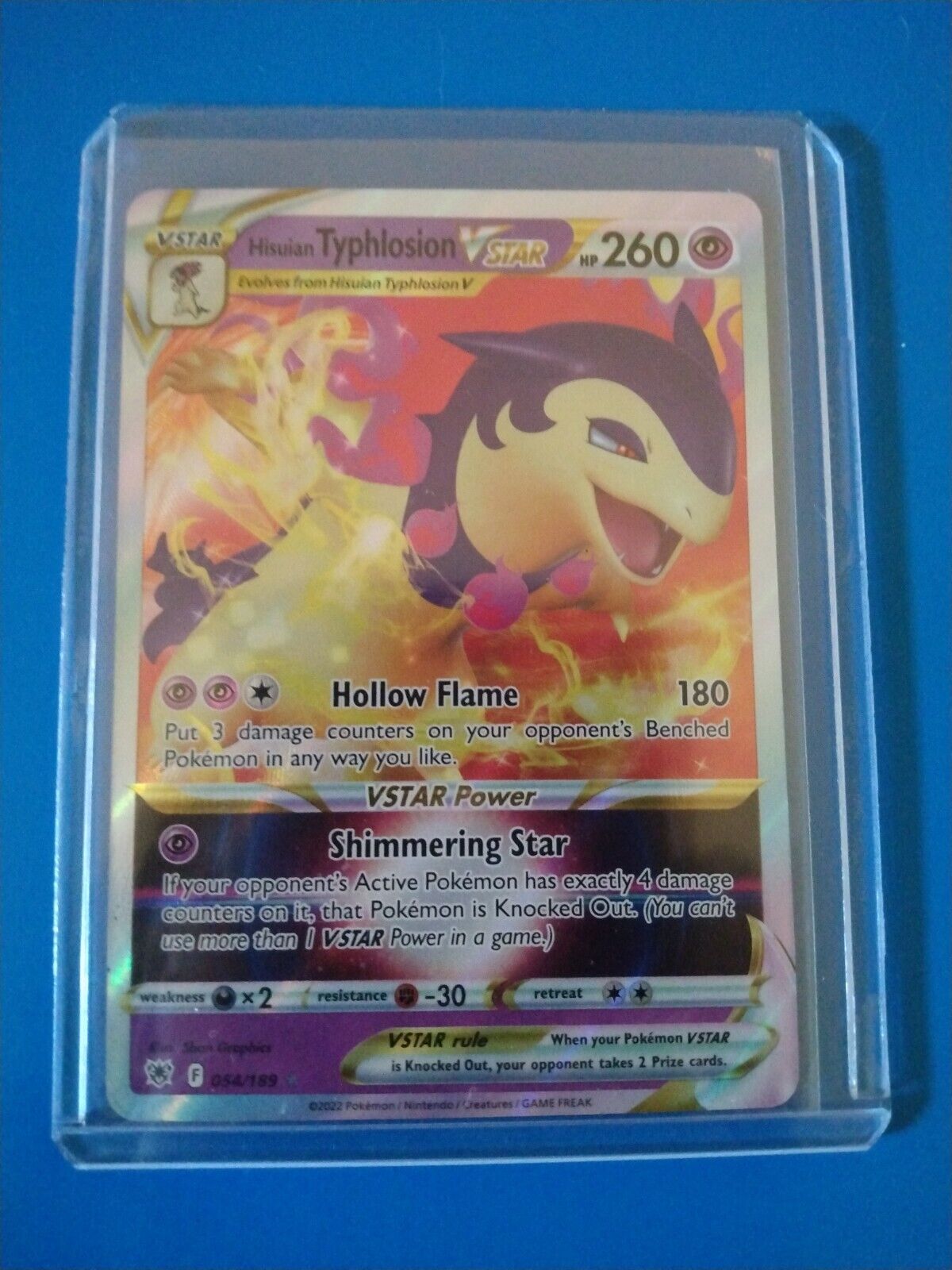 Typhlosion de Hisui-V-ASTRO / Hisuian Typhlosion-VSTAR (054/189), Busca de  Cards