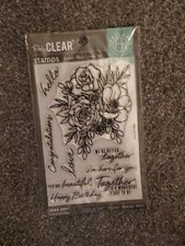 Hero Arts PolyClear Stamps Togetherness Flower Bouquet 4x6