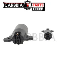 7 Way RV Blade to 4 PIN Flat Trailer Adapter led Light Tow Hitch Connector Plug