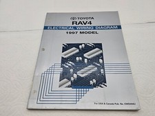 1997 Toyota RAV4 RAV-4 Electrical Wiring Diagram Manual Schematic Electric SUV