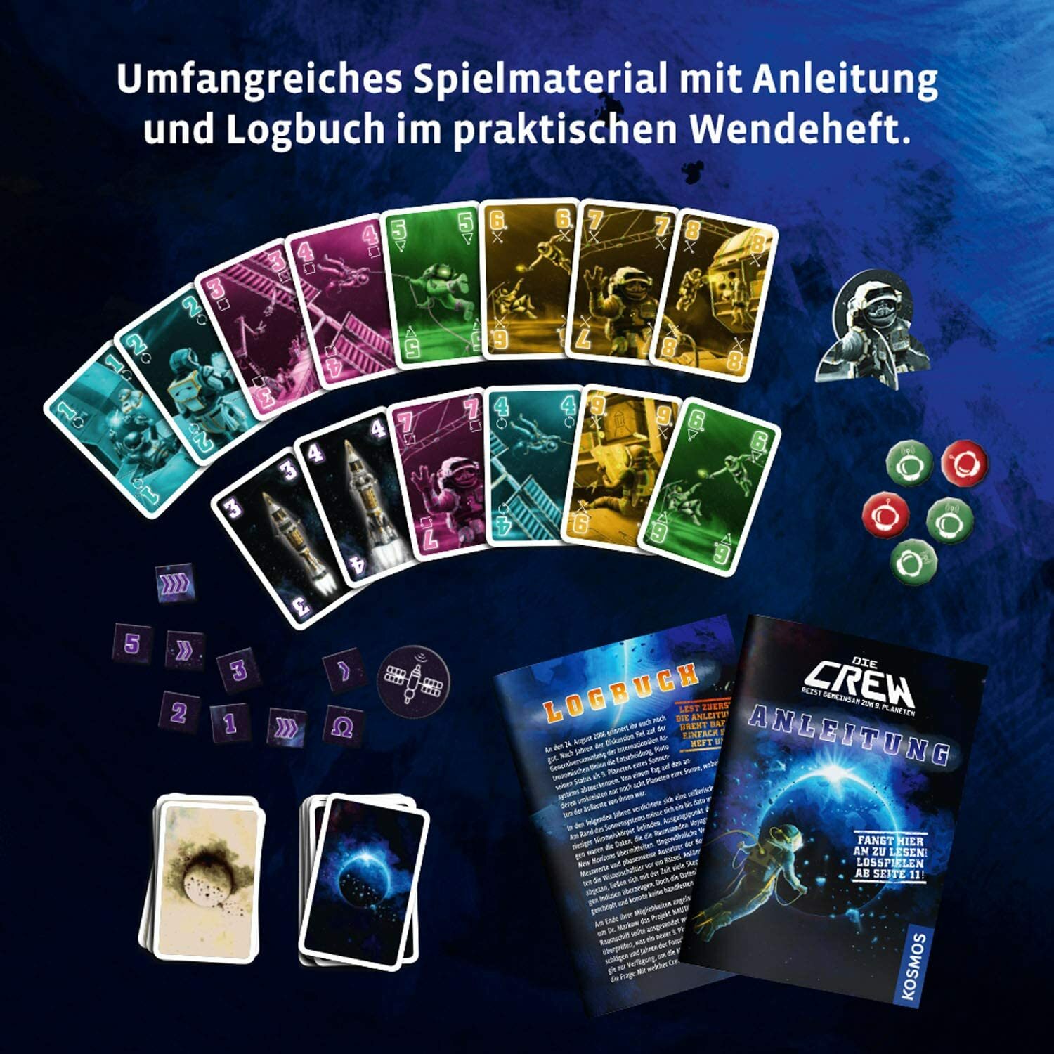 Thumbnail - Kosmos 691868 Die Crew Kooperatives Kartenspiel Gesellschaftsspiel Ab