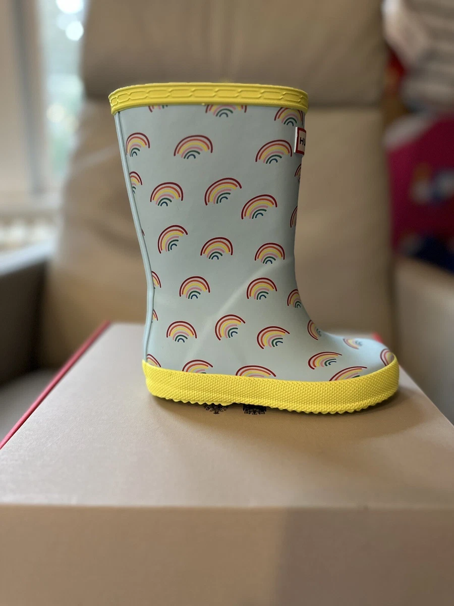 Rainbow toddler best sale boots