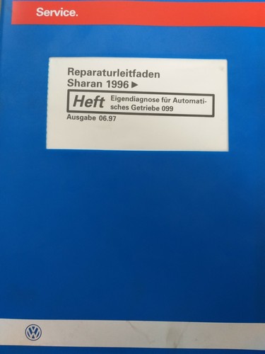 Eigendiagnose für Automatisches Getriebe 099 VW Sharan 1996 -