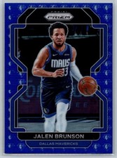 2021-22 Panini Prizm Jalen Brunson #144 75th Anniversary Prizm Mavericks Knicks