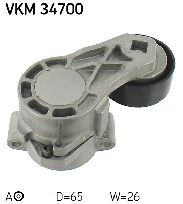 VKM 34700 SKF Spannrolle, Keilrippenriemen FüR CitroËN,Fiat,Ford,Peugeot-image