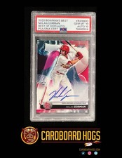 2020 Bowman Best Nolan Gorman Best of 2020 Autograph PSA 10 #B20NGO Cardinals