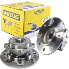 4WD MOOG Front Wheel Bearing Hubs Assy For 1994 1995 1996-99 Dodge Ram 2500 8Lug